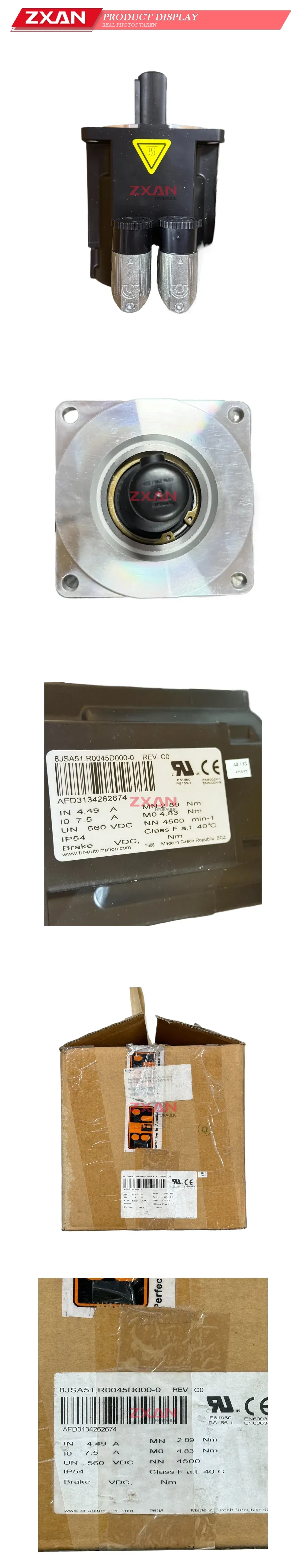 B&R 8JSA51.R0045D000-0 Servo Motor Description