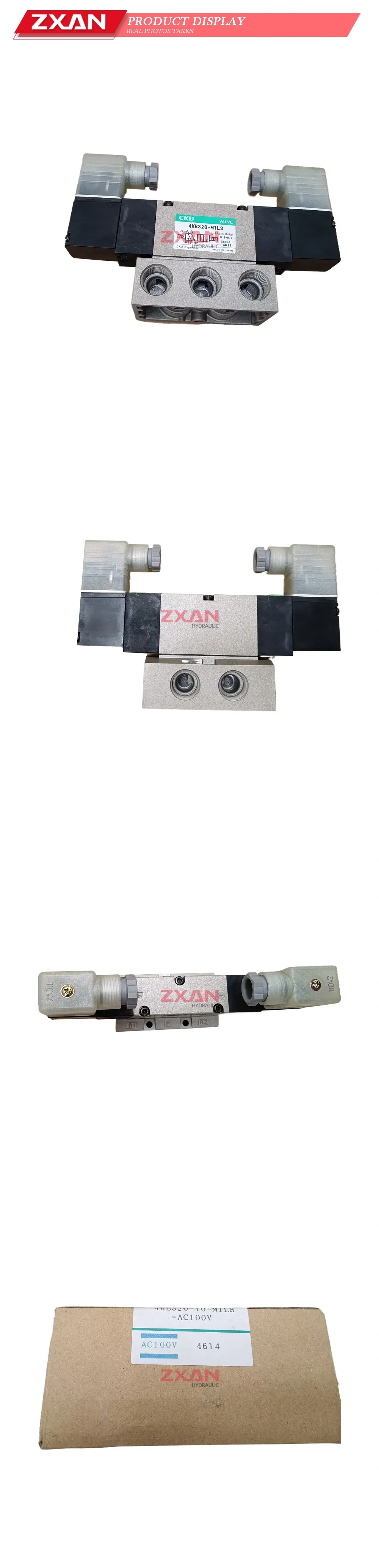 CKD 4KB320-M1LS Pneumatic Solenoid Valve Description