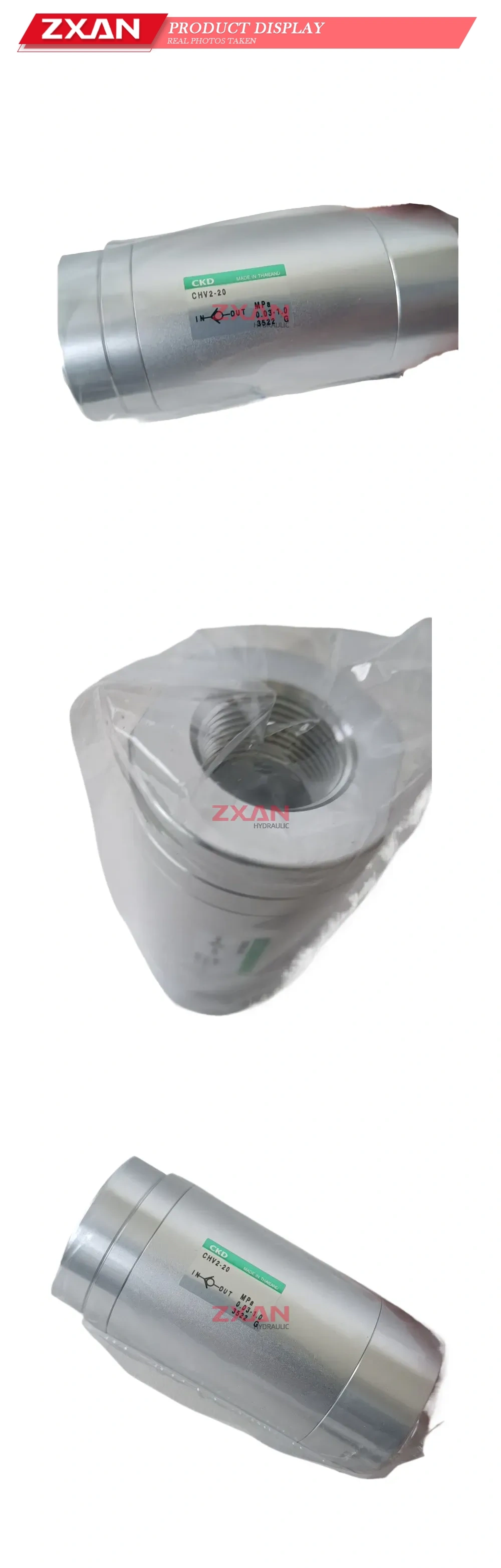 CKD CHV2-20 Pneumatic Check Valve Description