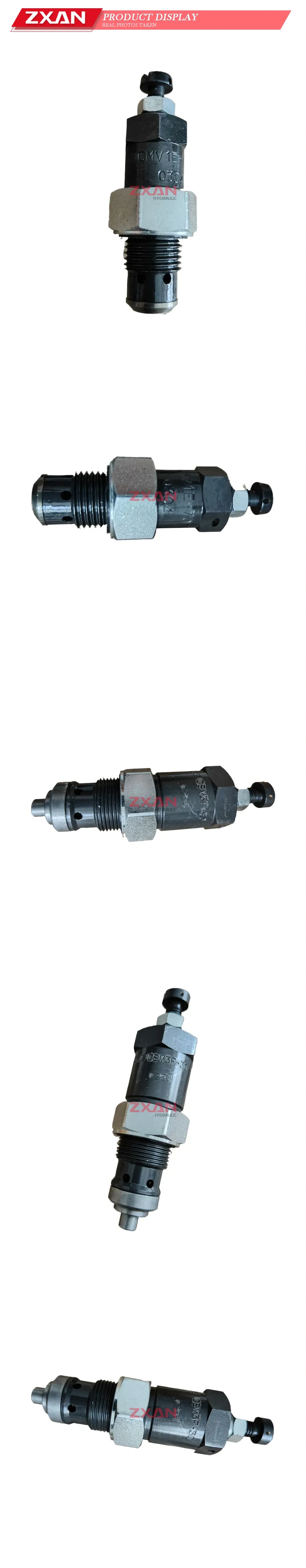 CSV3F-30 / CMV1E Hydraulic Cartridge Valve Description
