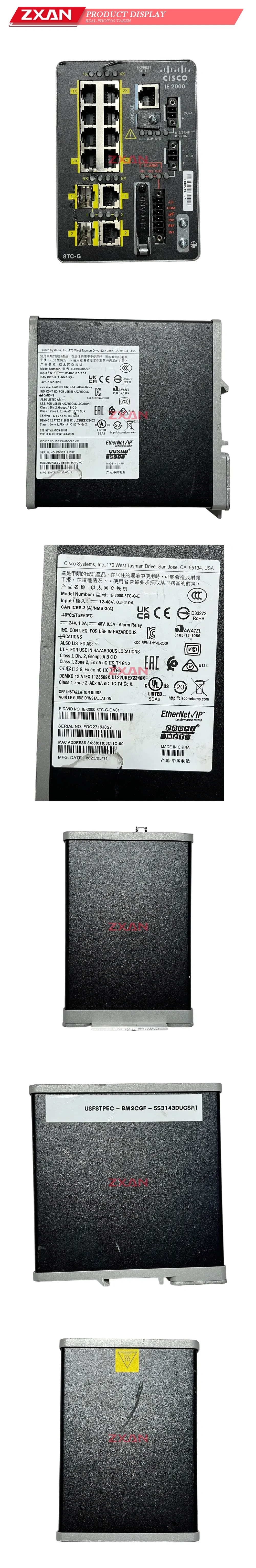 Cisco IE-2000-8TC-G-E Industrial Ethernet Switch Description