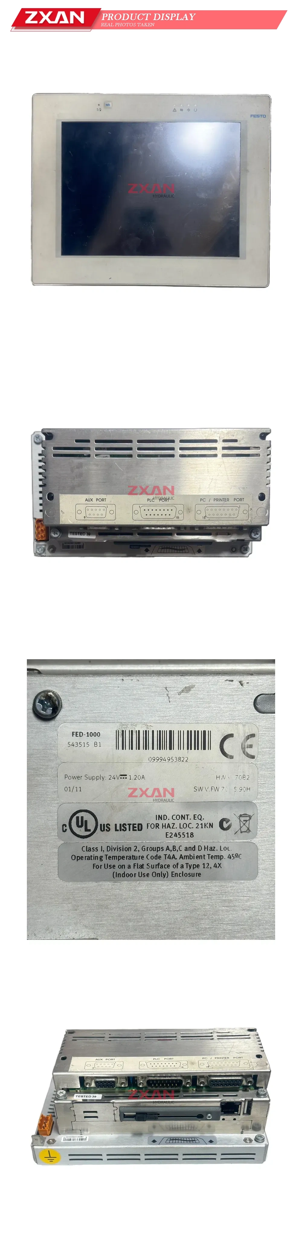 FESTO FED-1000 Industrial Panel PC / HMI Description