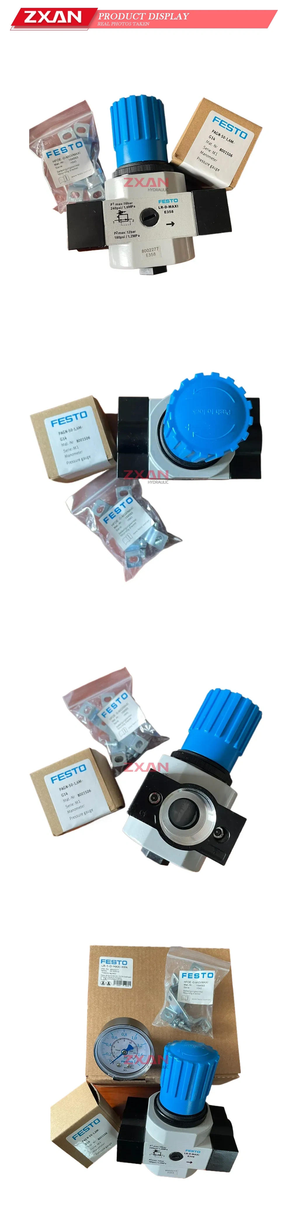 FESTO LR-1-D-MAXI-MPA Pressure Regulator Description