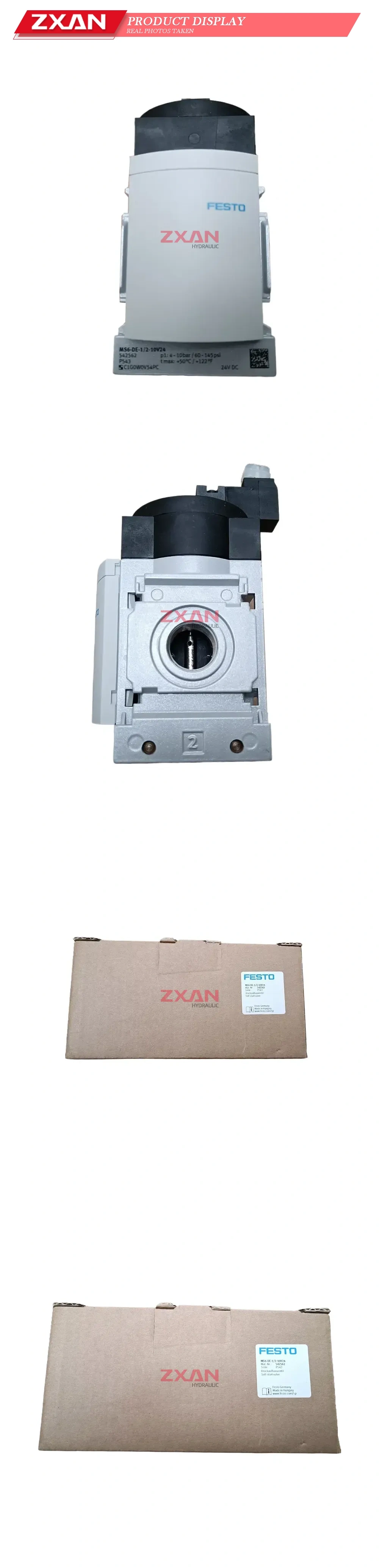 FESTO MS6-DE-1/2-10V24 Soft Start Valve Description