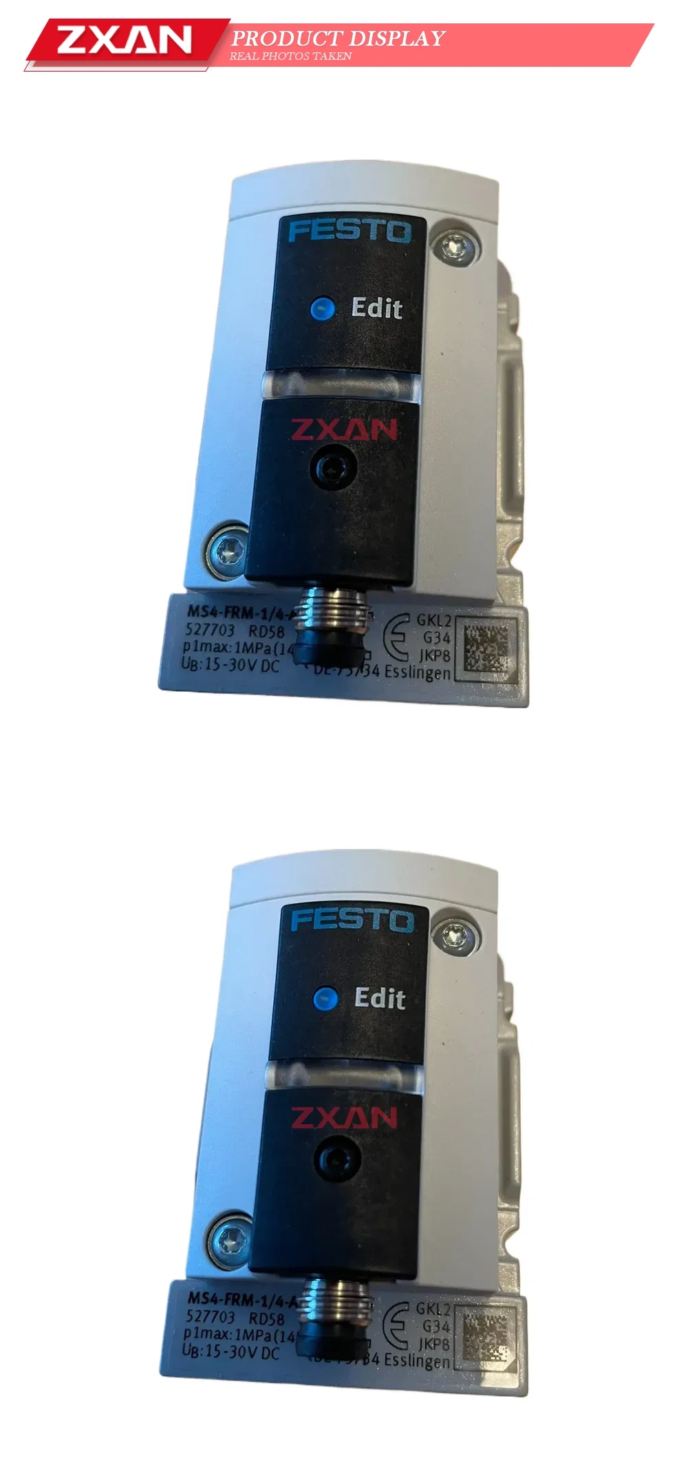 Festo MS4-FRM-1/4-A Electronic Flow Monitor Description