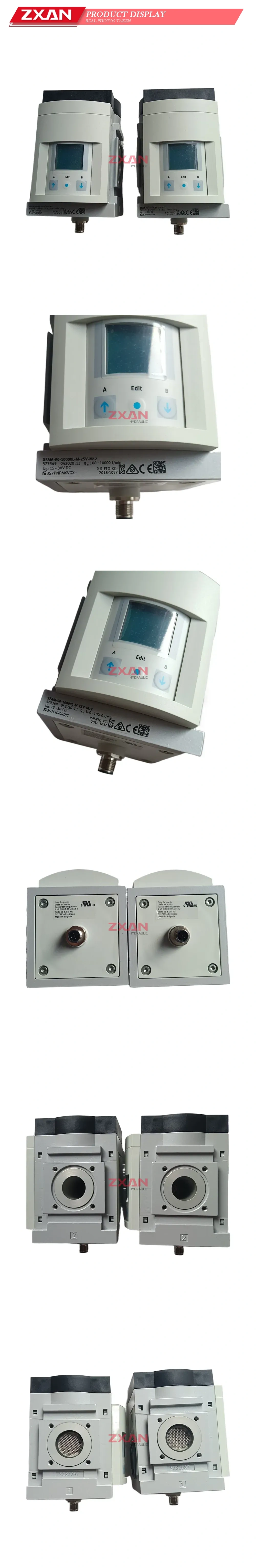 Festo SFAM-90-10000L-M-25V-M12 Mass Flow Sensor Description