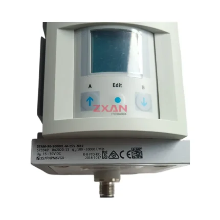 Festo SFAM-90-10000L-M-25V-M12 Mass Flow Sensor