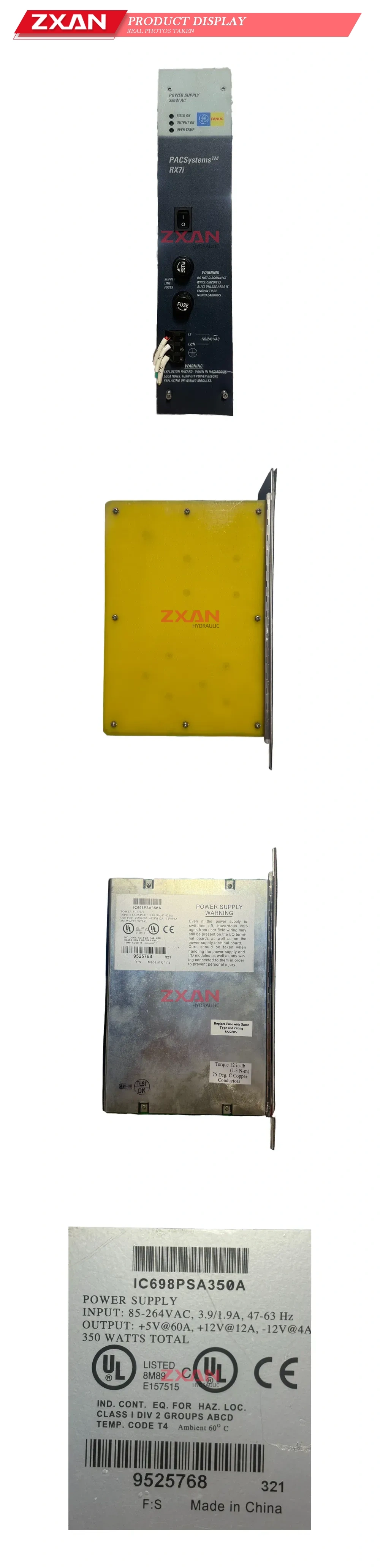 GE Fanuc IC698PSA350A Power Supply Module Description