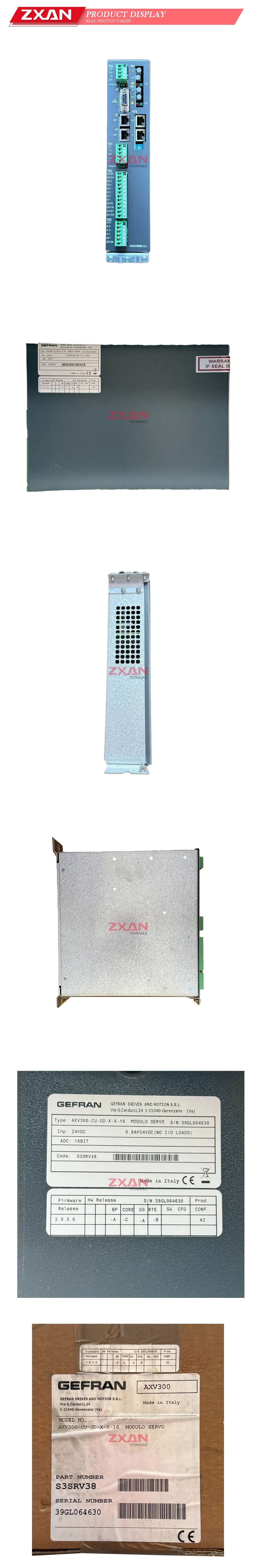 GEFRAN AXV300-CU-GD-X-X-16 Servo Module Description