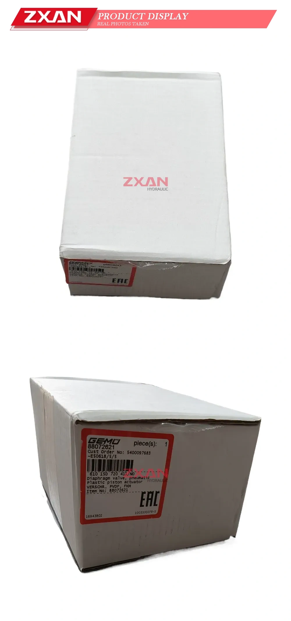 GEMU 610 15D 720 411/N0 Pneumatic Diaphragm Valve Description