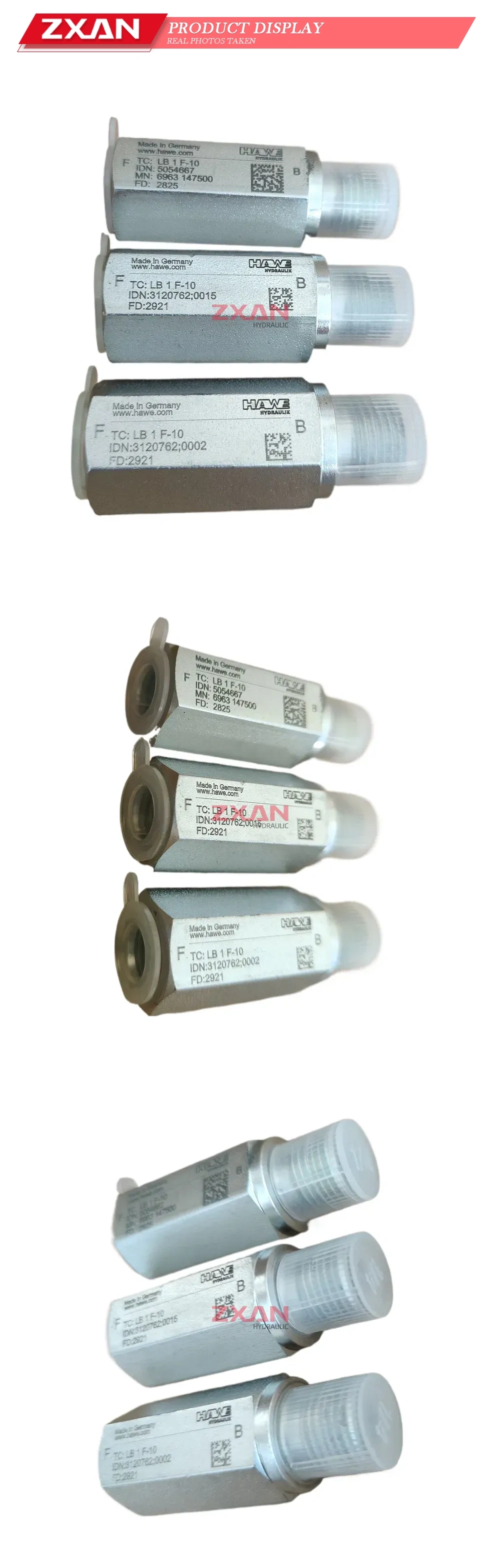 HAWE LB 1 F-10 Hydraulic Valve Description