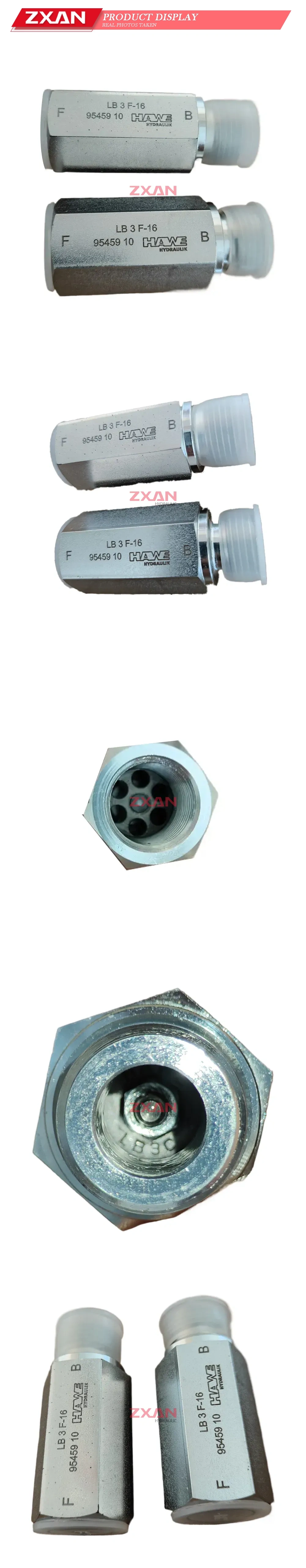 HAWE LB 3 F-16 Hydraulic Check Valve Description
