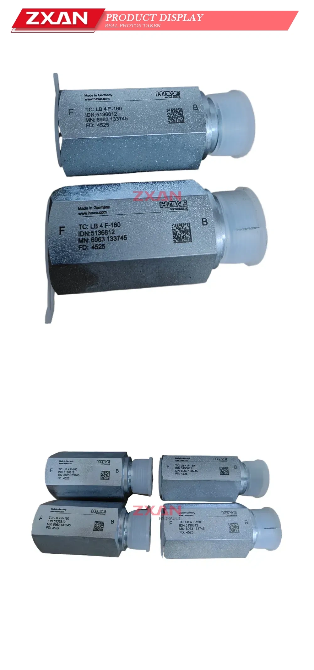 HAWE LB 4 F-160 Hydraulic Check Valve Description