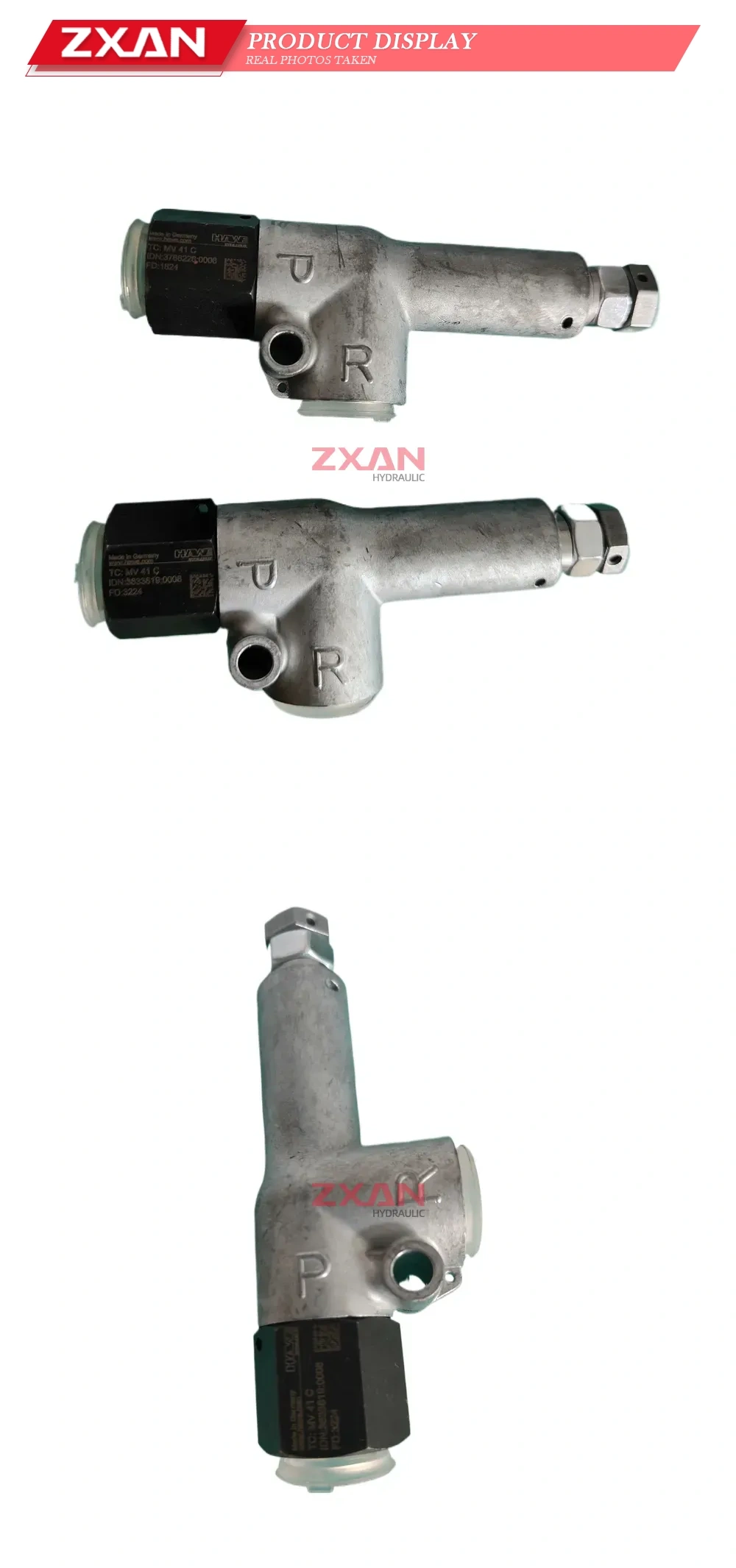 HAWE MV 41 C Hydraulic Pressure Relief Valve Description