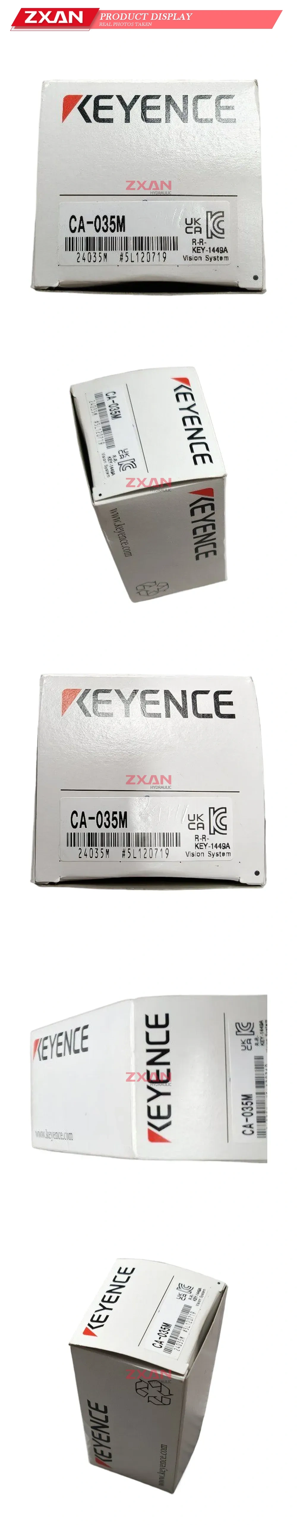 KEYENCE CA-035M Vision System Description