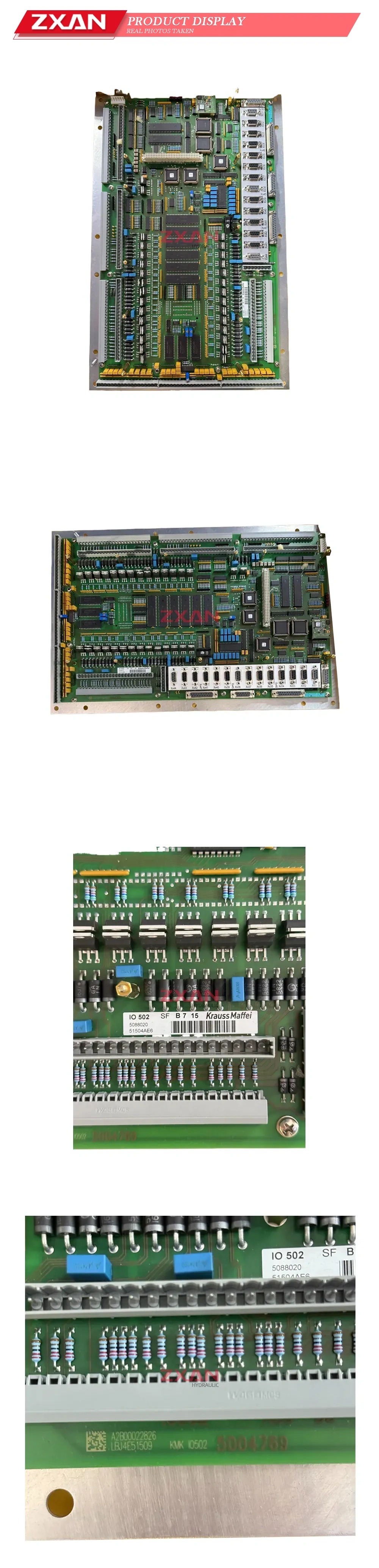 KraussMaffei IO 502 Industrial Control Board Description