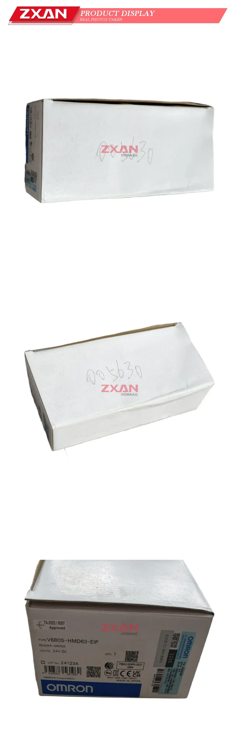 OMRON V680S-HMD63-EIP RFID Reader/Writer Description