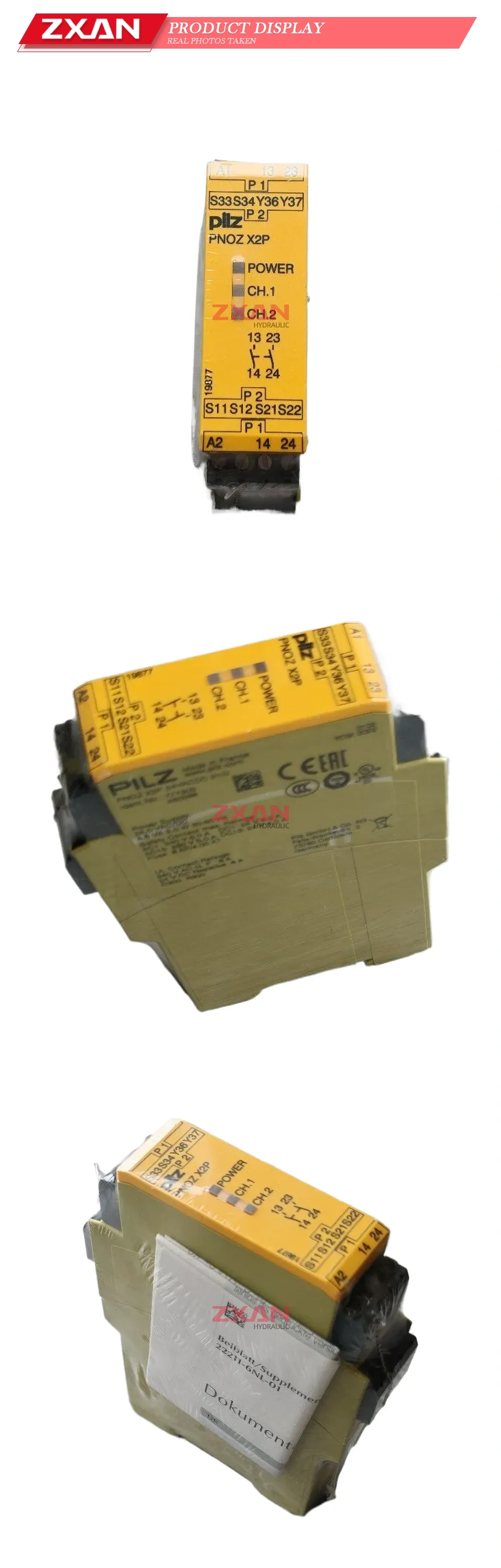 PILZ PNOZ X2P Safety Relay Description