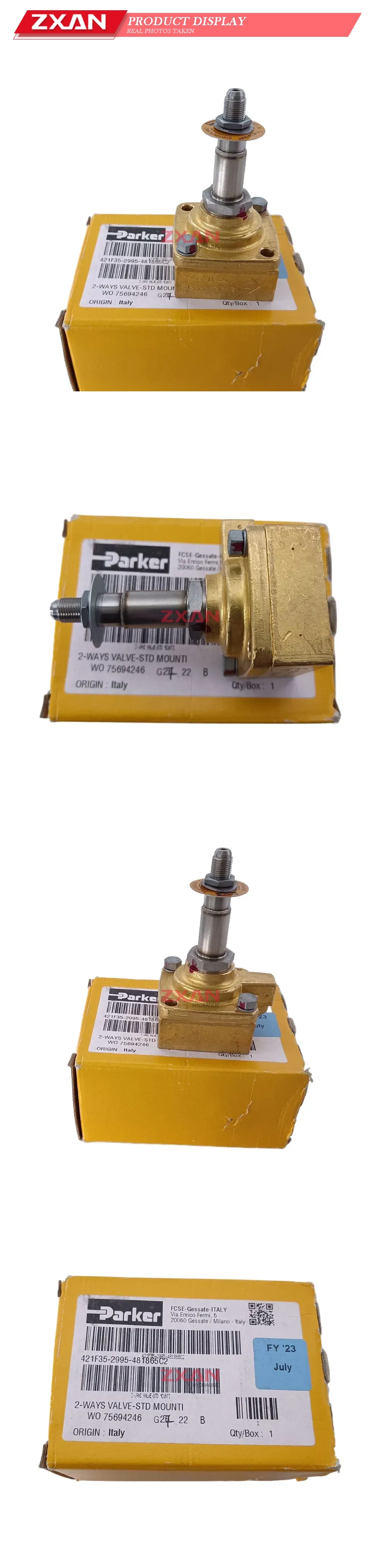 Parker 421F35-2995-481865C2 2-Way Solenoid Valve Description