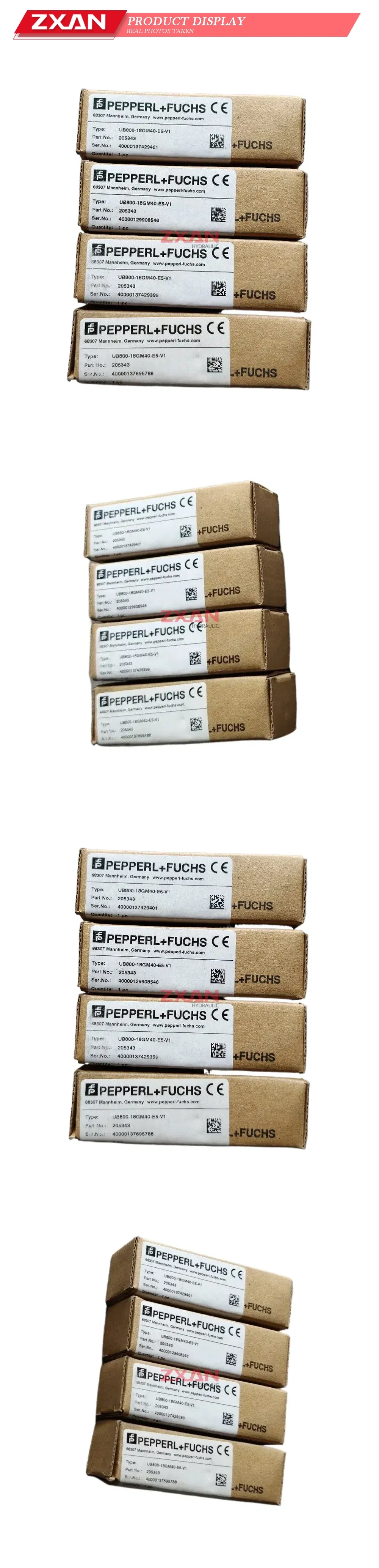 Pepperl+Fuchs UB800-18GM40-E5-V1 Ultrasonic Sensor Description