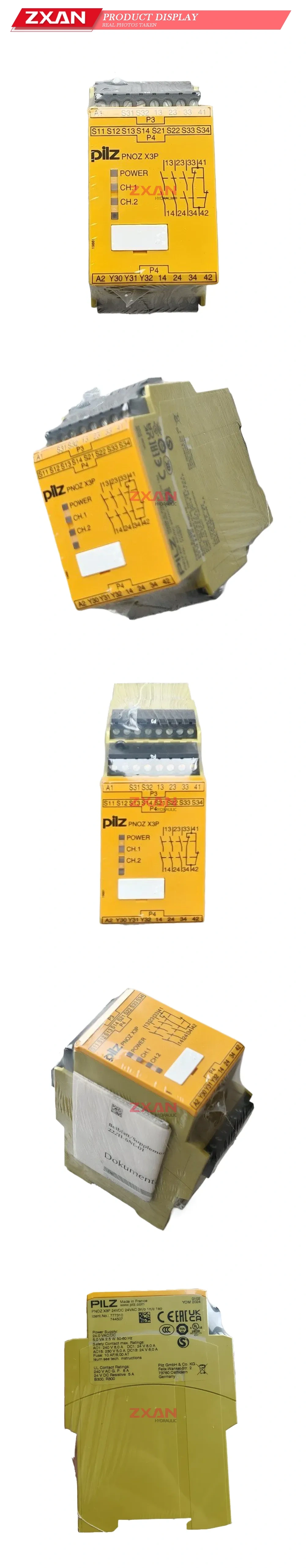 Pilz PNOZ X3P Safety Relay Description
