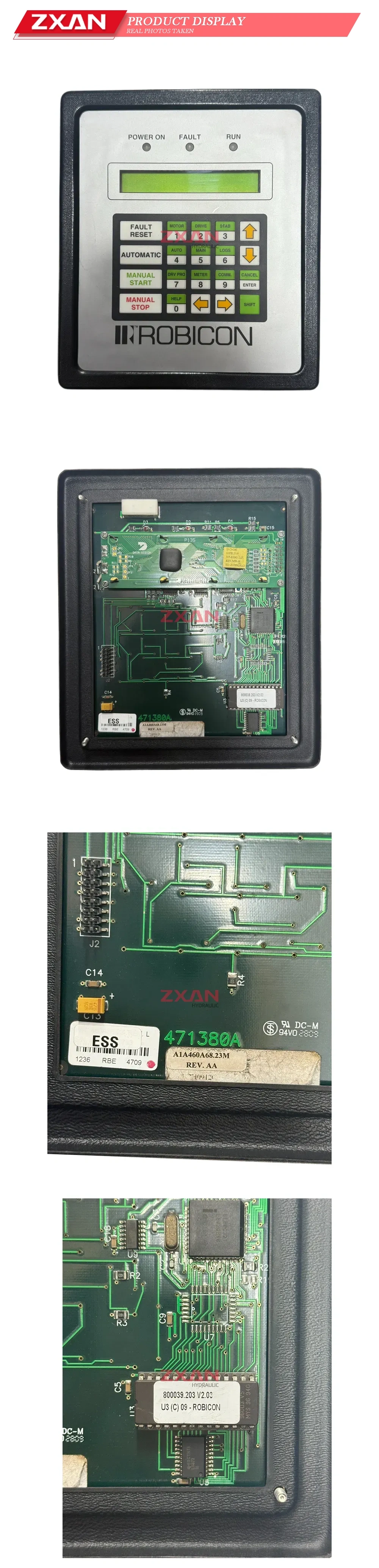 ROBICON 471380A Operator Interface Panel Description