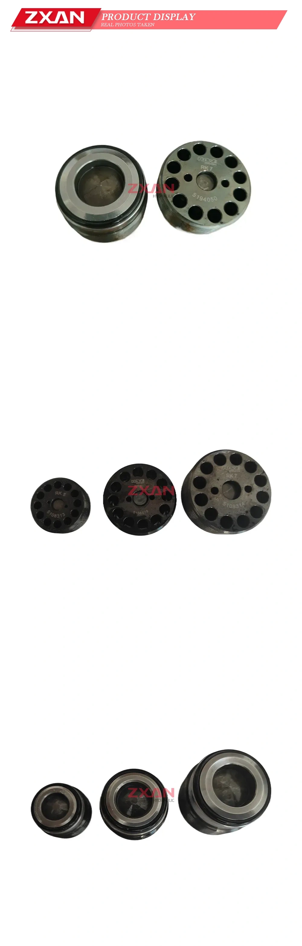 Rexroth RK 5 / RK 6 / RK 7 Hydraulic Axial Piston Pump Rotary Group (Valve Plate and Cylinder Block) Description