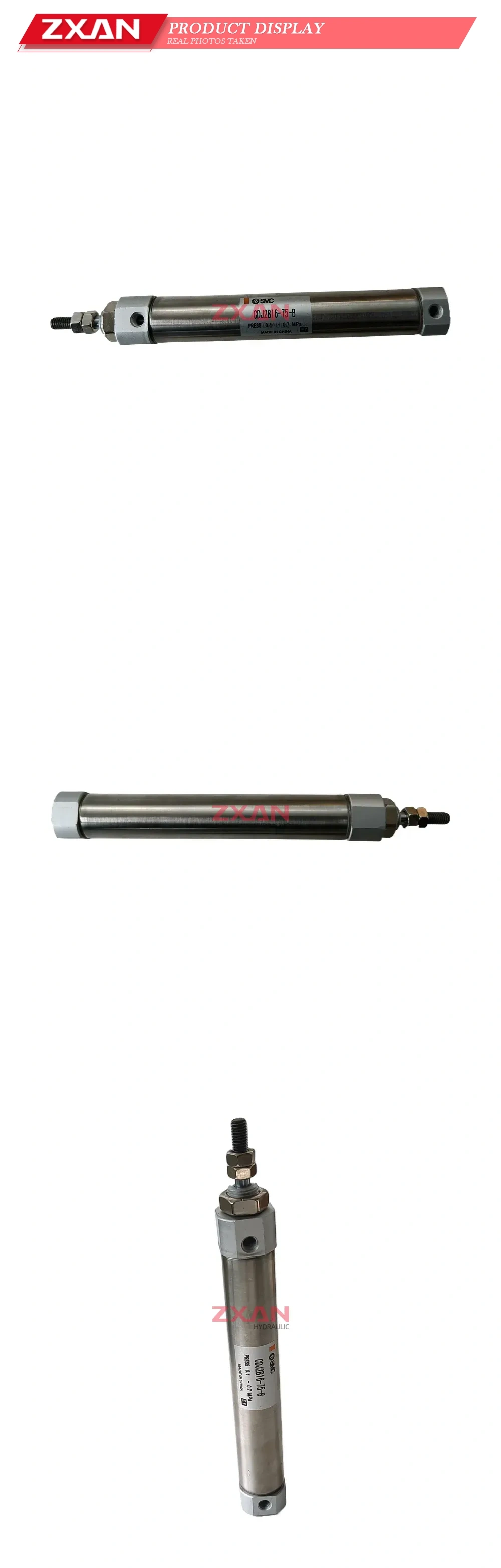 SMC CDJ2B16-75-B Pneumatic Cylinder Description