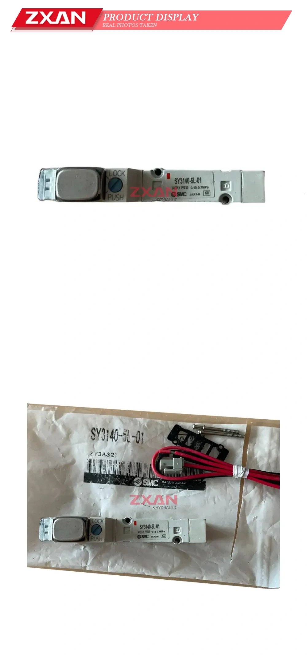 SMC SY3140-5L-01 Solenoid Valve Description