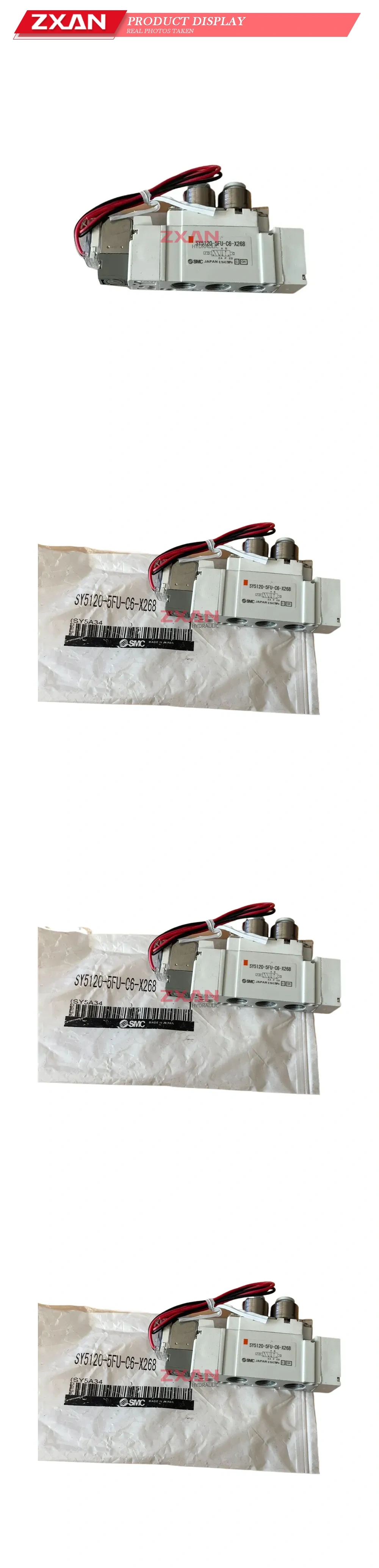 SMC SY5120-5FU-C6-X268 Solenoid Valve Description