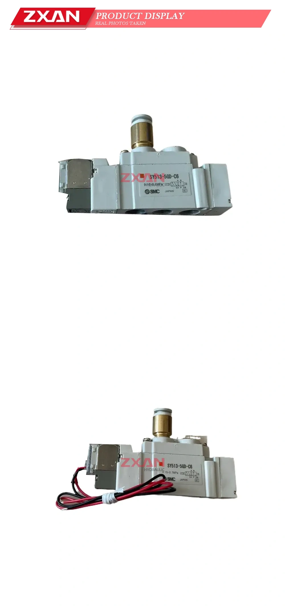 SMC SY513-5GD-C6 Pneumatic Solenoid Valve Description
