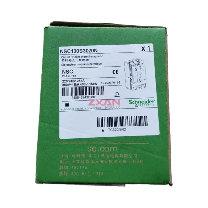 Schneider Electric NSC100S3020N Thermal Magnetic Circuit Breaker