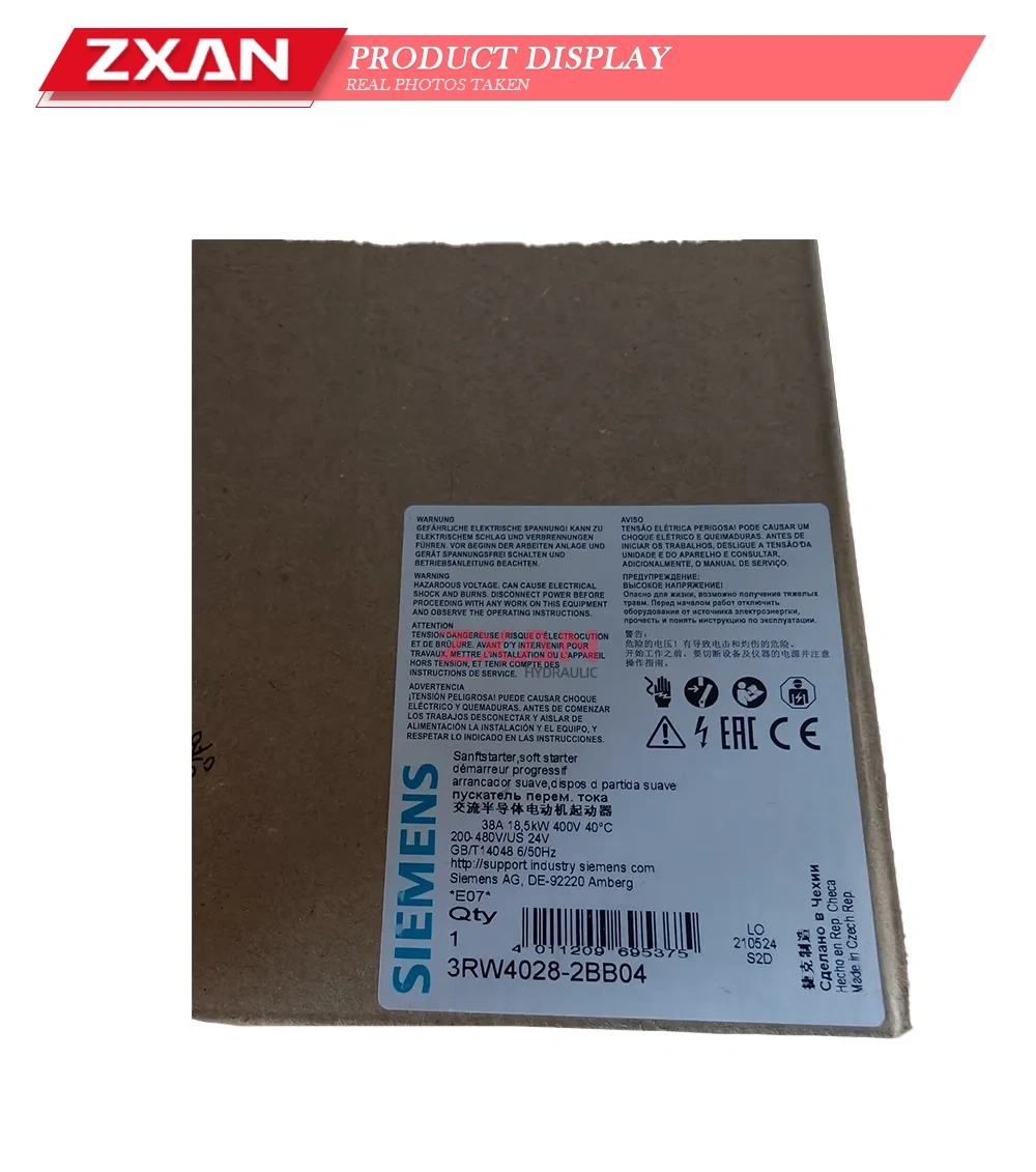 Siemens 3RW4028-2BB04 Soft Starter Description