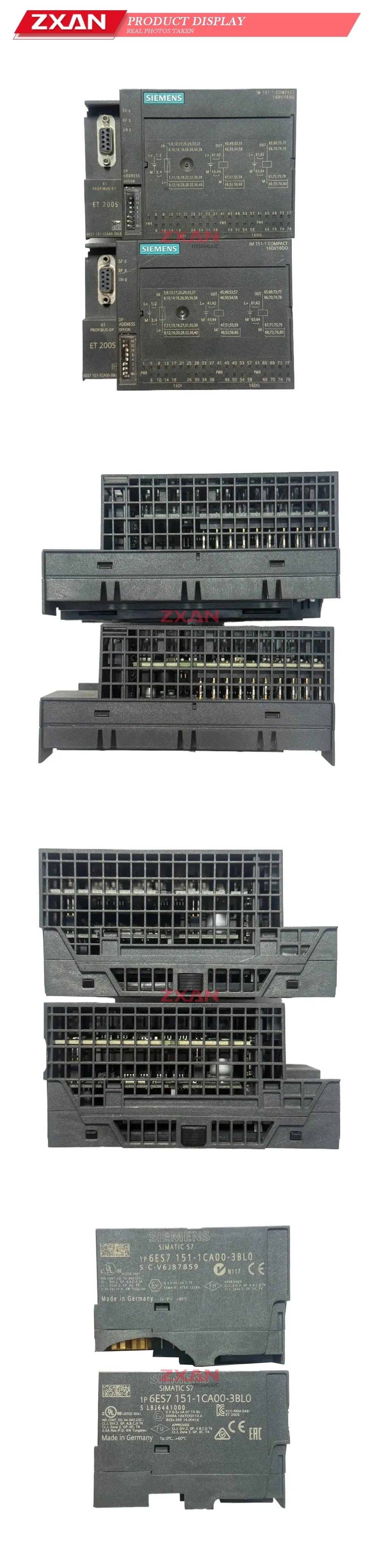 Siemens 6ES7 151-1CA00-3BL0 SIMATIC S7 ET 200S Interface Module IM 151-1 COMPACT Description