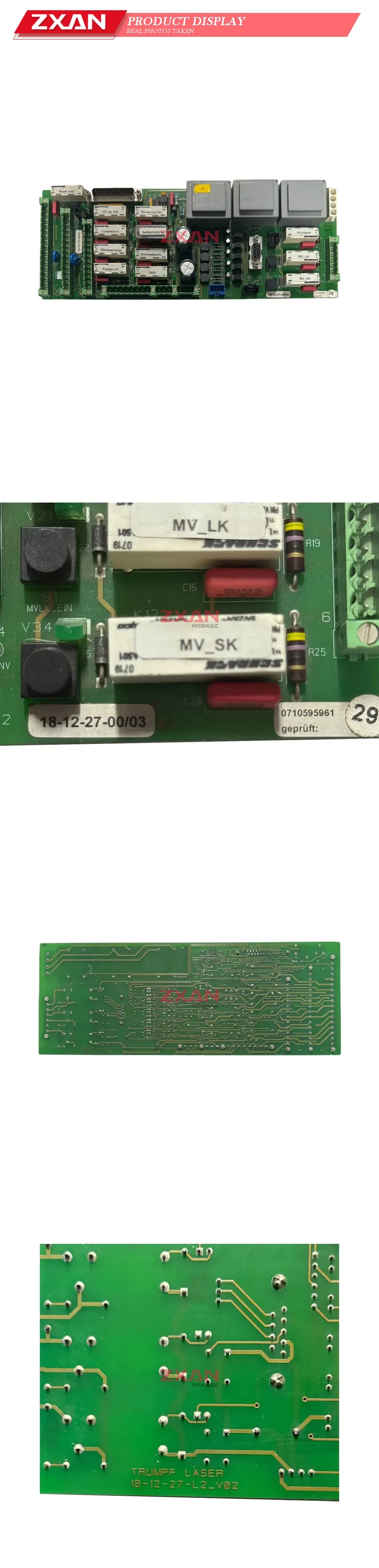 TRUMPF 18-12-27-00/03 Control Board Description