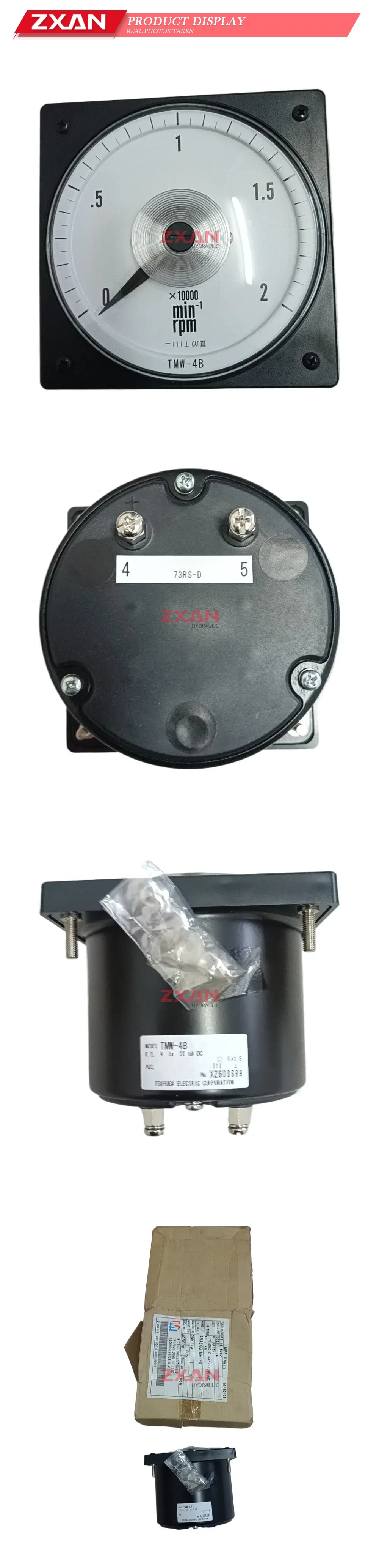 TSURUGA TMW-4B Analog Tachometer Meter Description