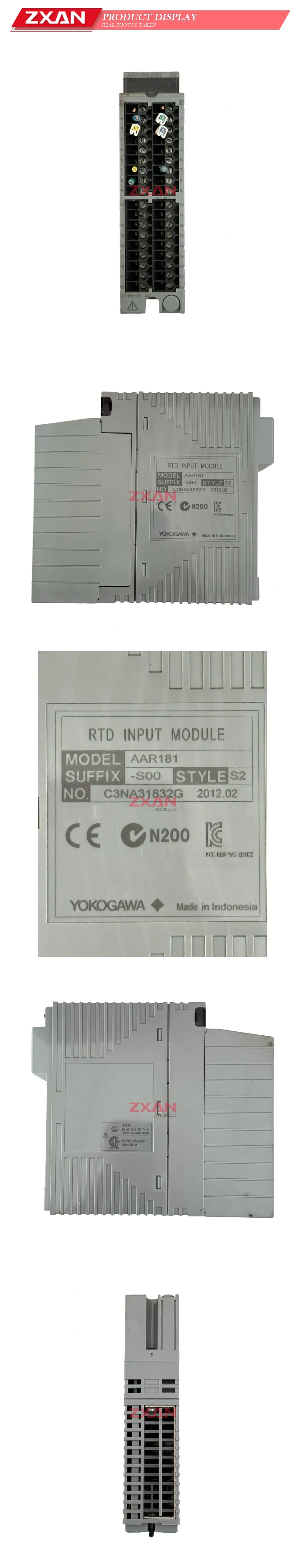 Yokogawa AAR181-S00 RTD Input Module Description