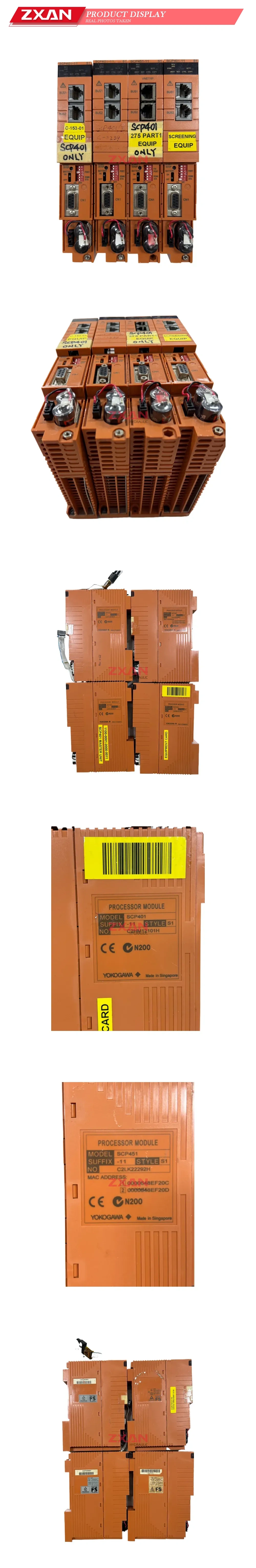 Yokogawa SCP401-11 / SCP451-11 Processor Module Description