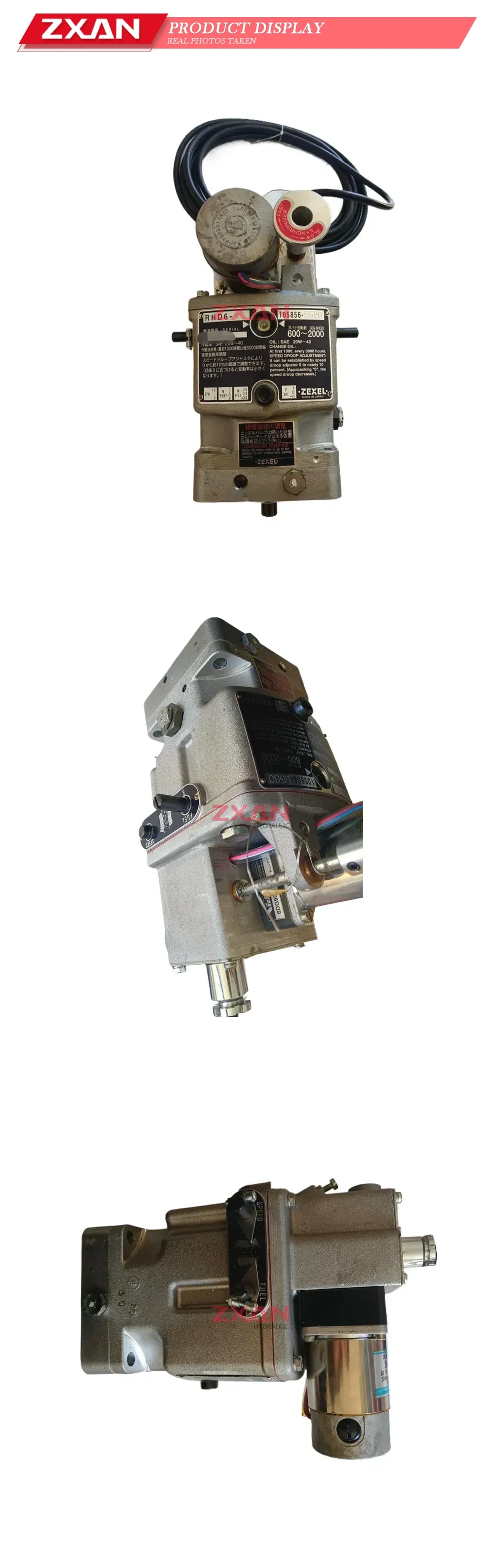 ZEXEL RHD6-MC Hydraulic Governor Description