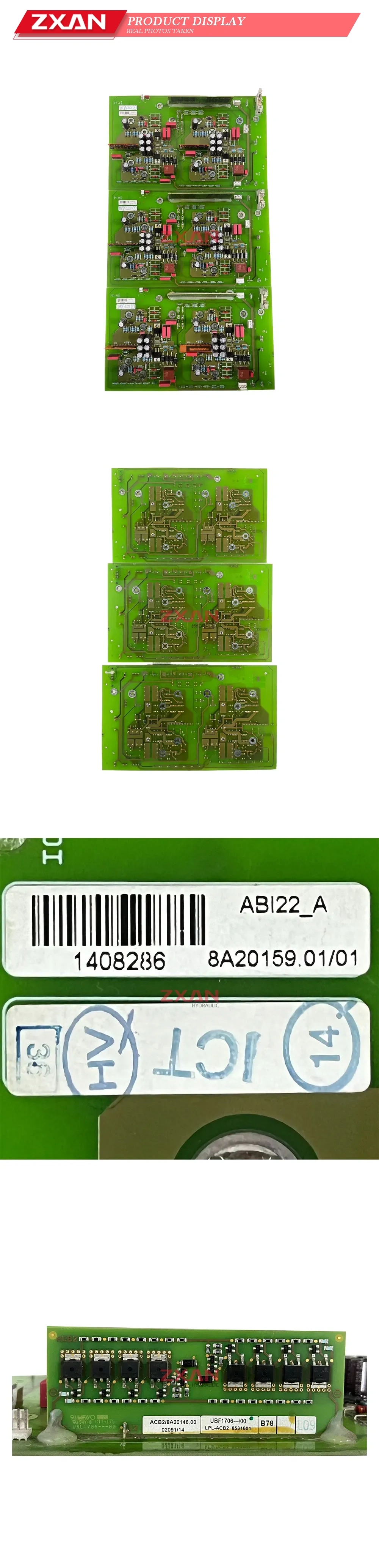 8A20159.01/01 PCB Control Board Assembly Description