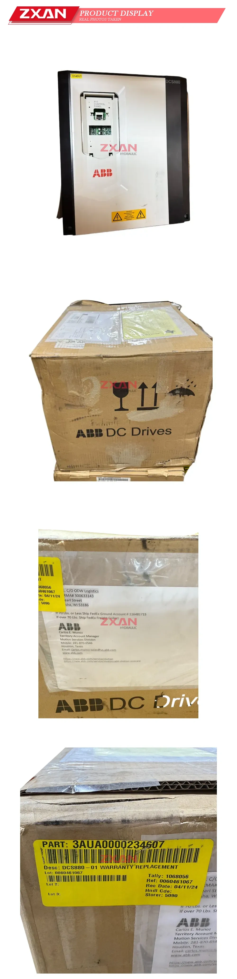 ABB DCS880-01 DC Drive Description