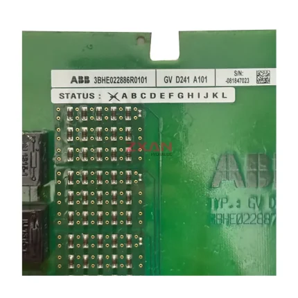 ABB GV D241 A101 Excitation Control Board