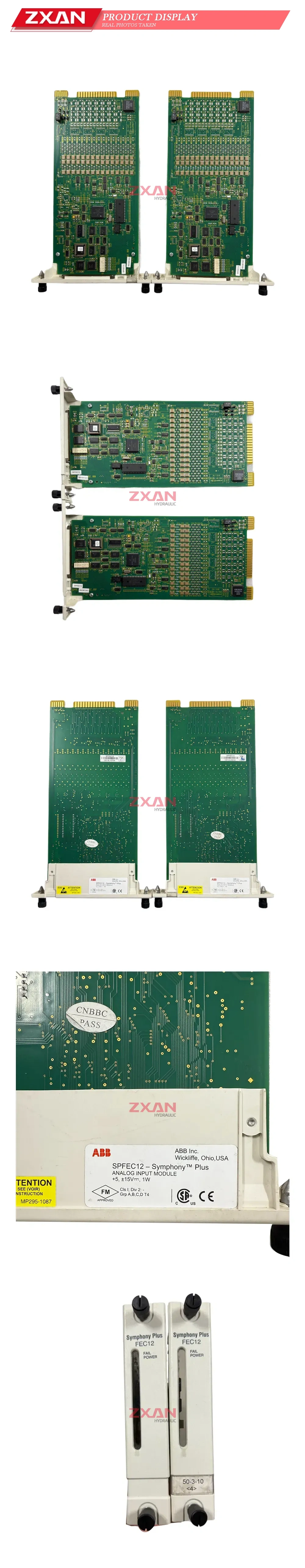 ABB SPFEC12 Analog Input Module Description