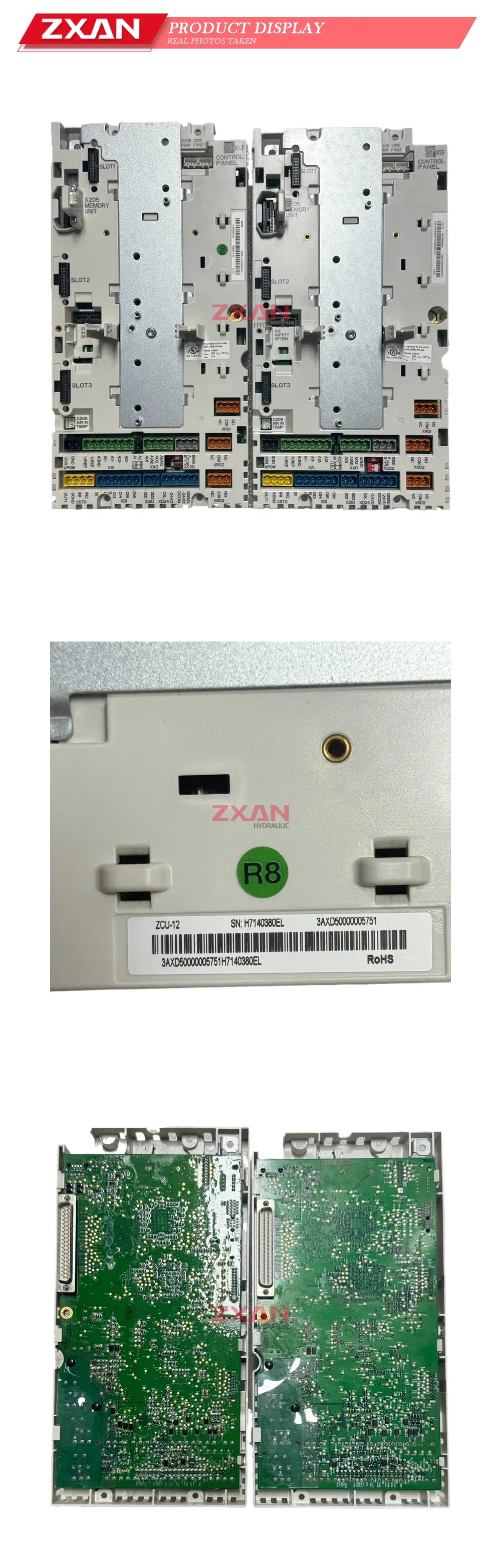ABB ZCU-12 Control Unit Board Description