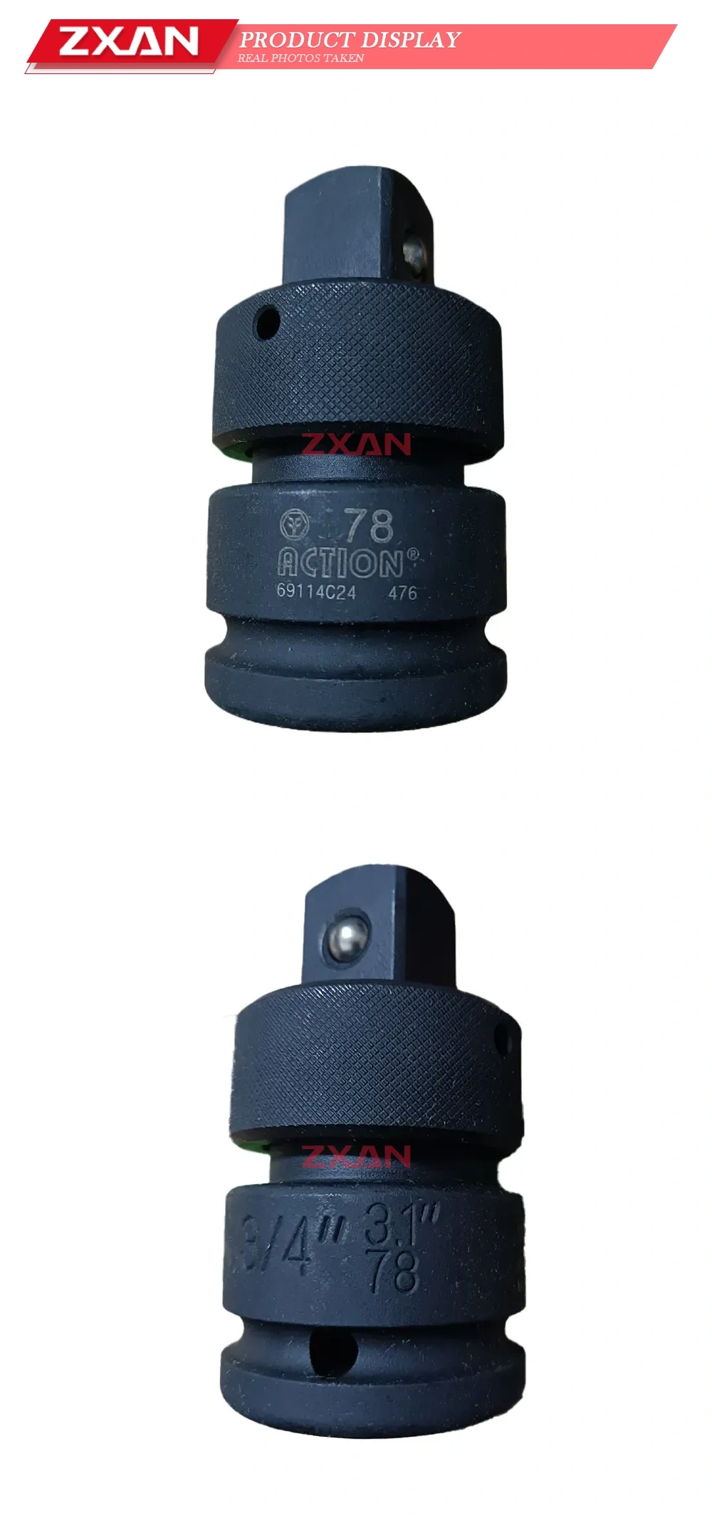 ACTION 69114C24 Impact Socket Adapter Description