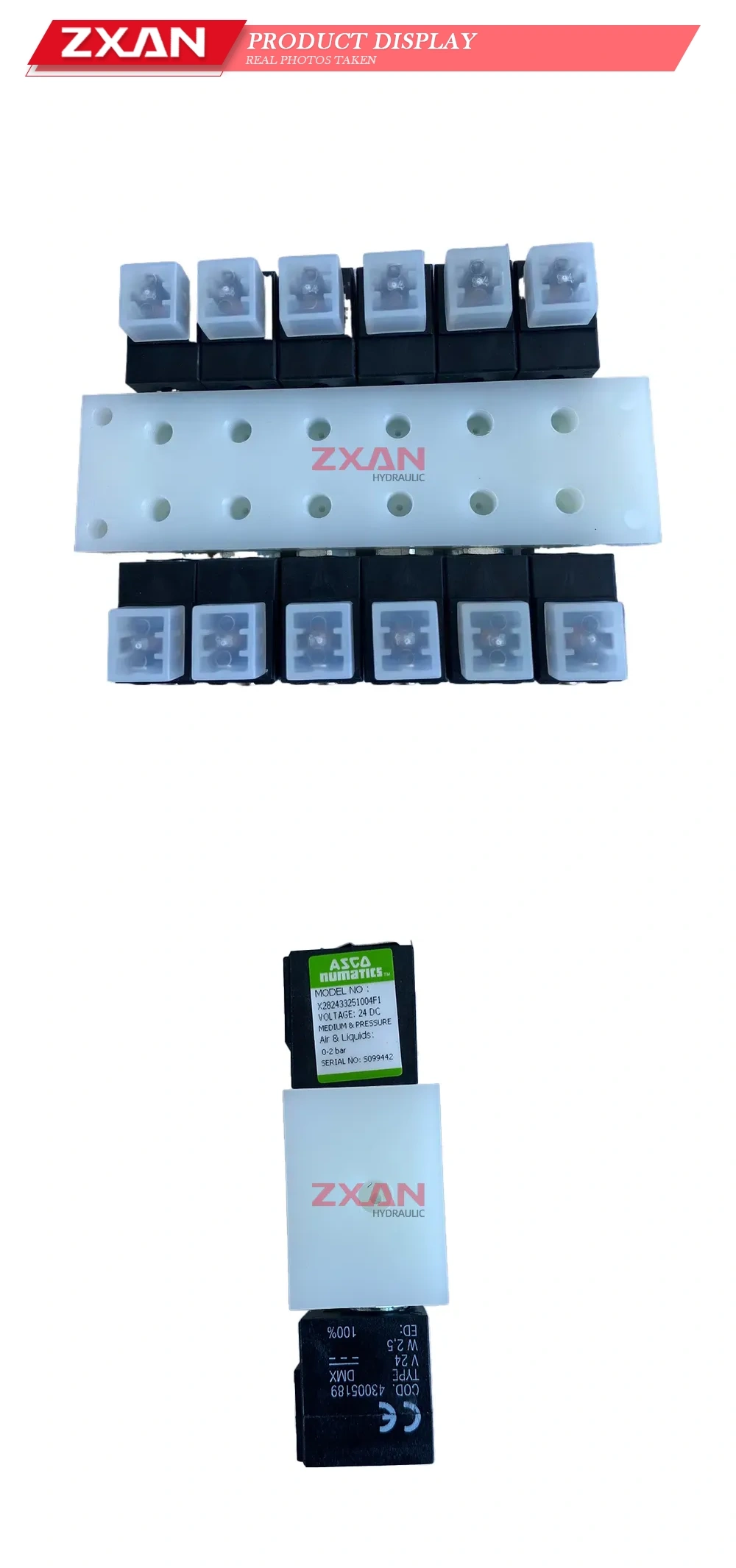 ASCO Numatics X282433251004F1 Solenoid Valve Description