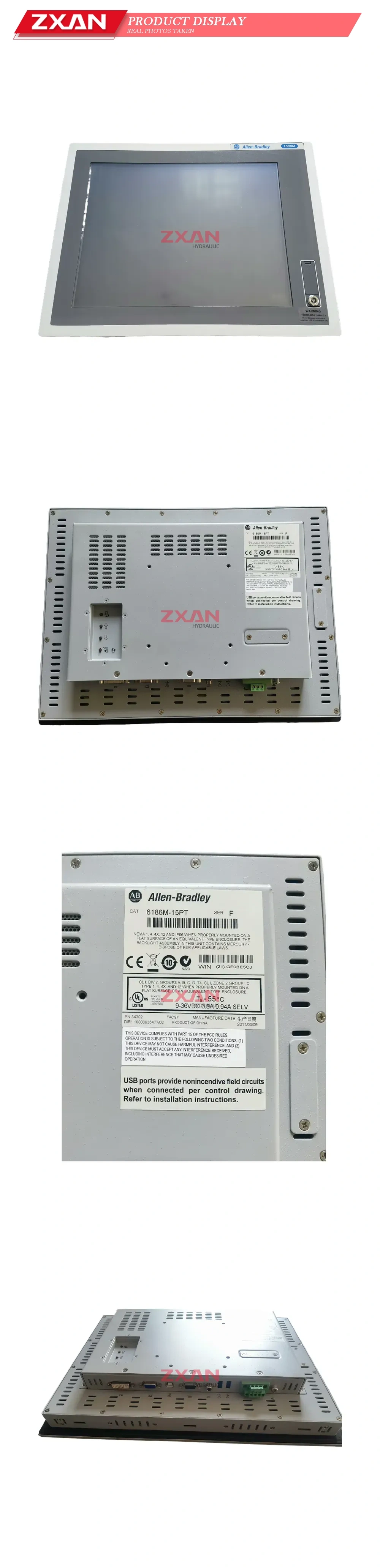 Allen-Bradley 6186M-15PT Industrial Panel Mount Computer Description