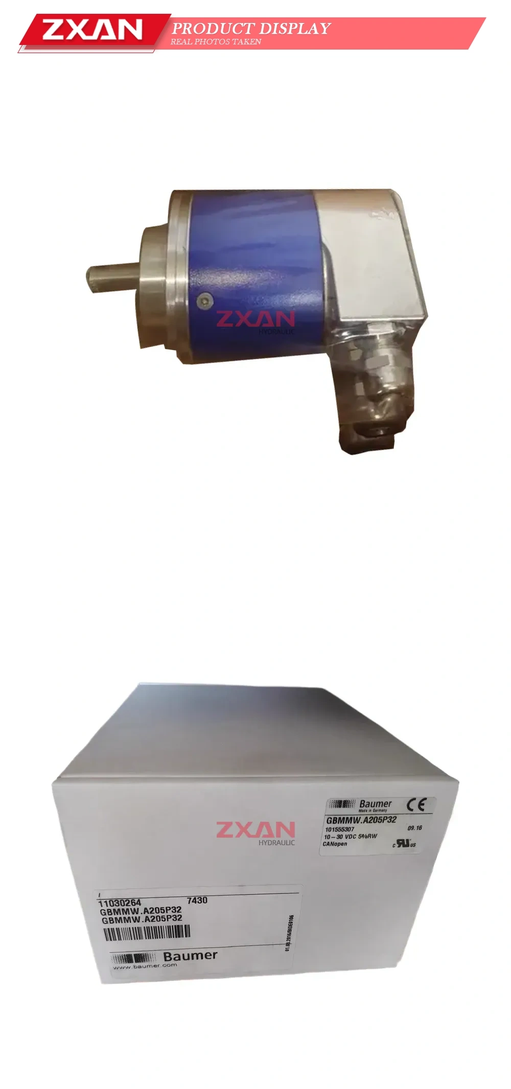 Baumer GBMMW.A205P32 Absolute Encoder Description