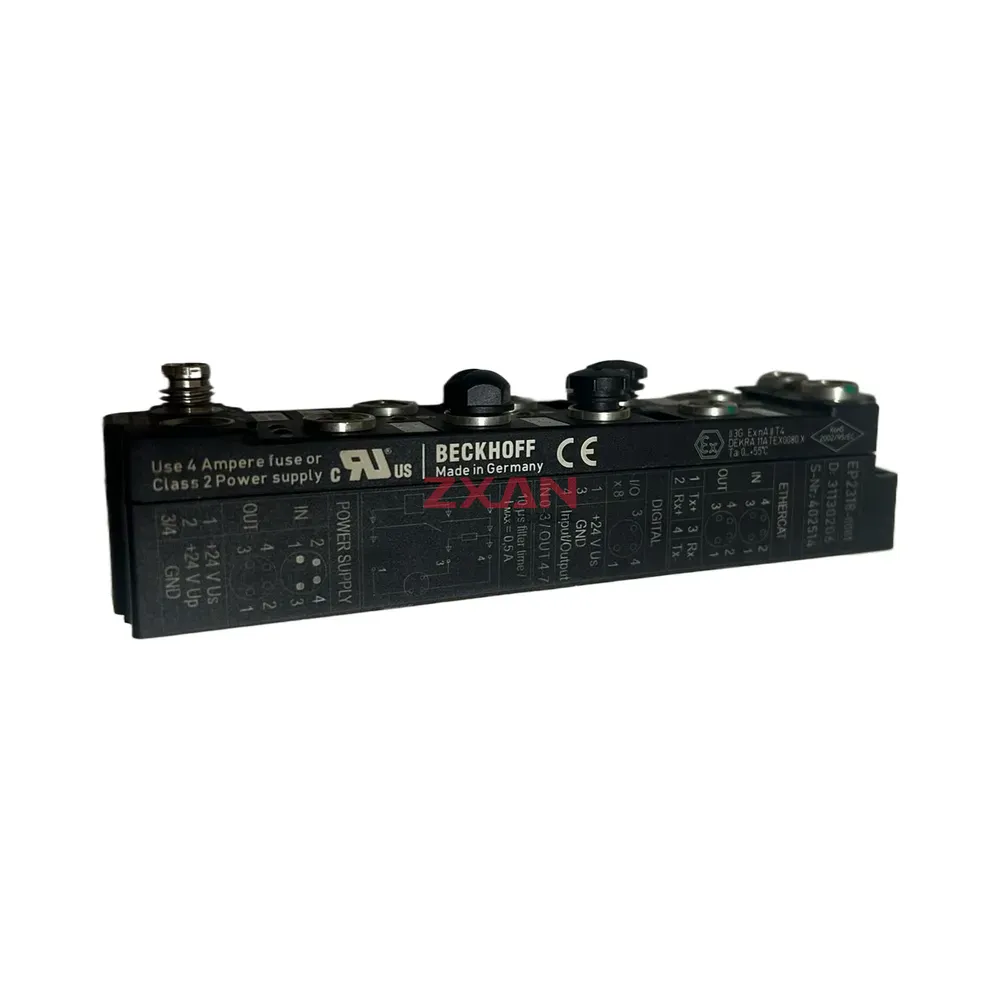 Beckhoff EP2318-0001 EtherCAT Box Digital Input-Output Module-img1 Beckhoff EP2318-0001 EtherCAT Box Digital Input/Output Module