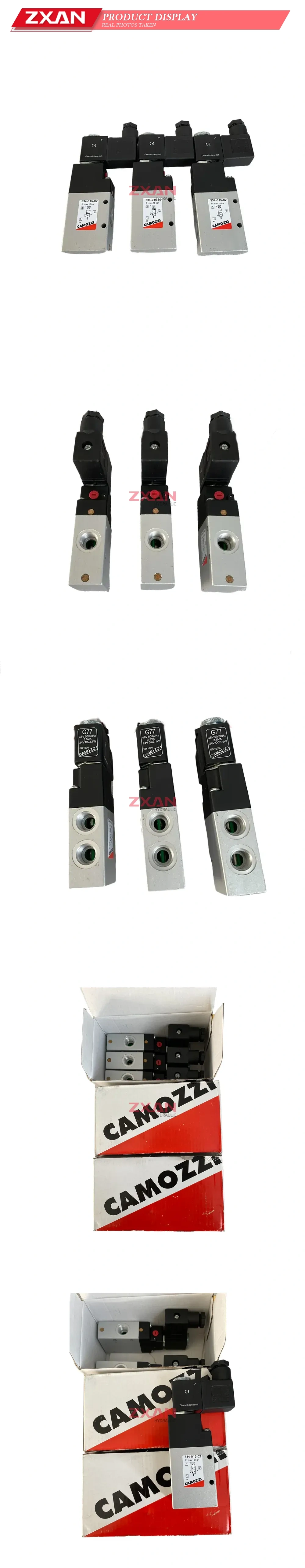 CAMOZZI 334-015-02 Solenoid Valve Description